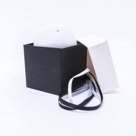 Black & White Silk Box