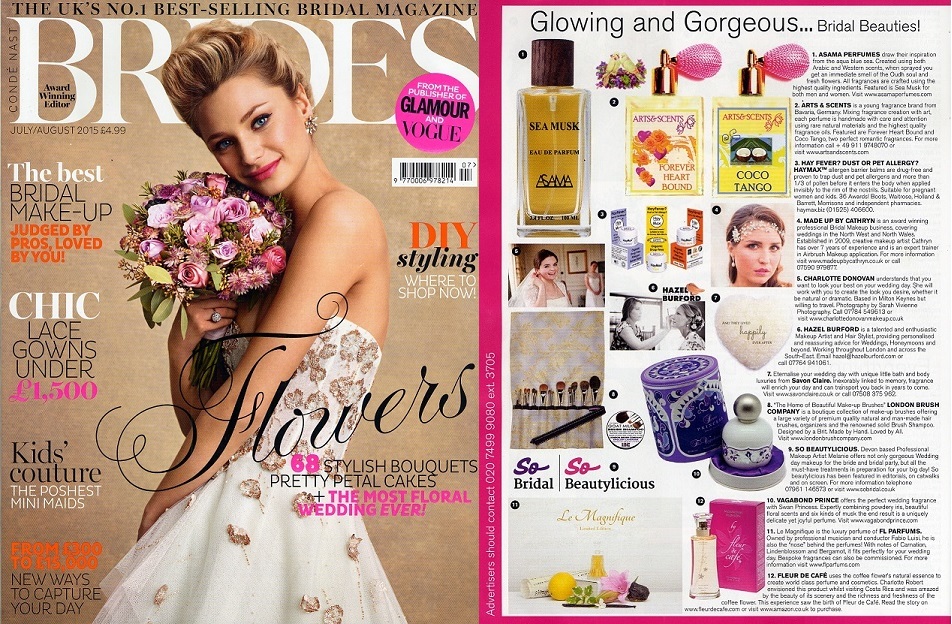 Brides Magazine July August 2015